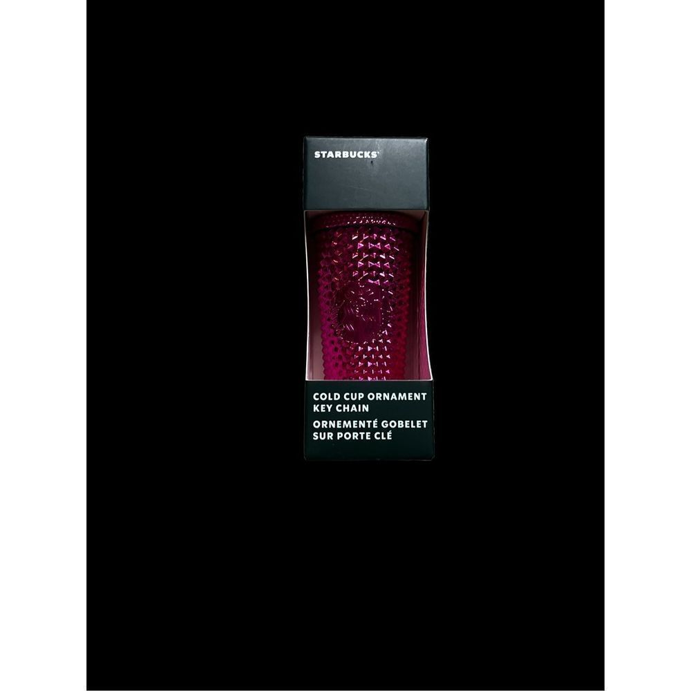 Starbucks Collectible Bling Key Chain Sangria
